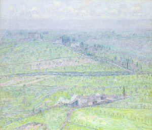 Paysage toscan - Paul Baum